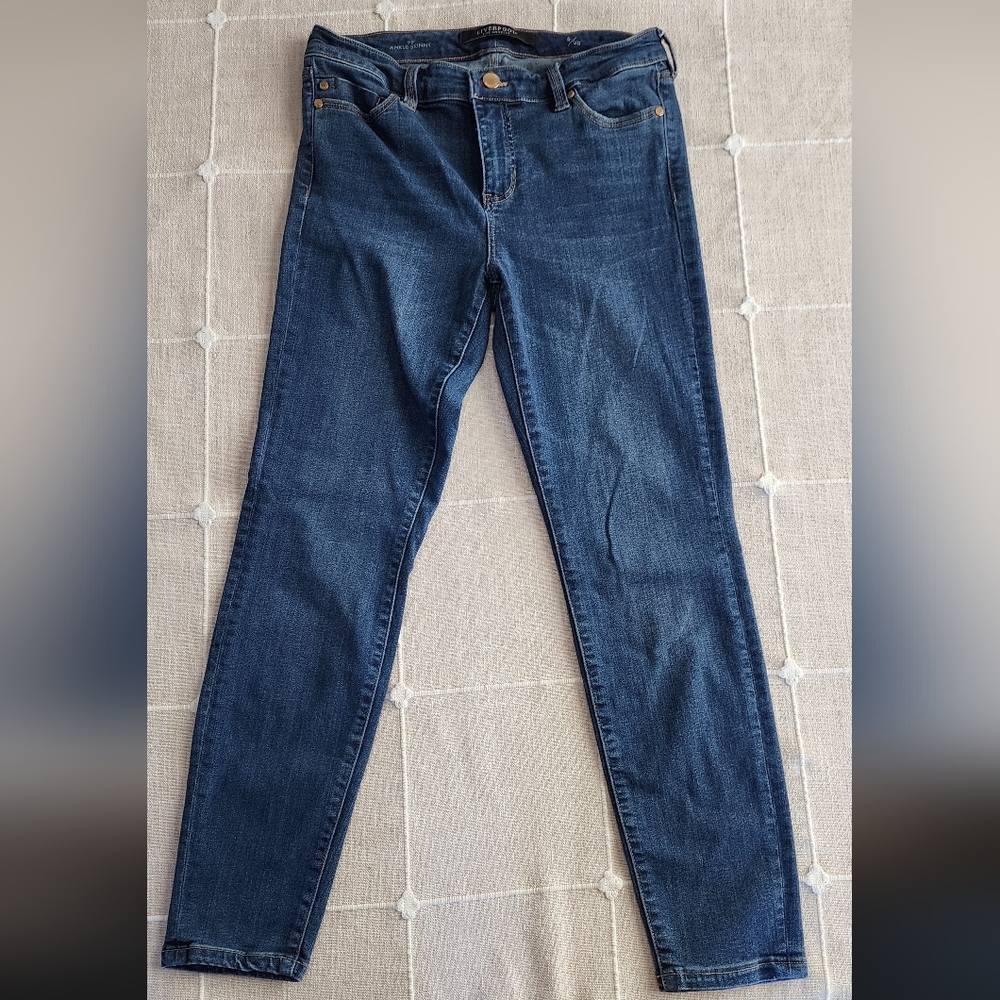 Liverpool Los Angeles Abby Skinny Jeans Women’s Size 6/28 Dark Wash 26” Inseam
